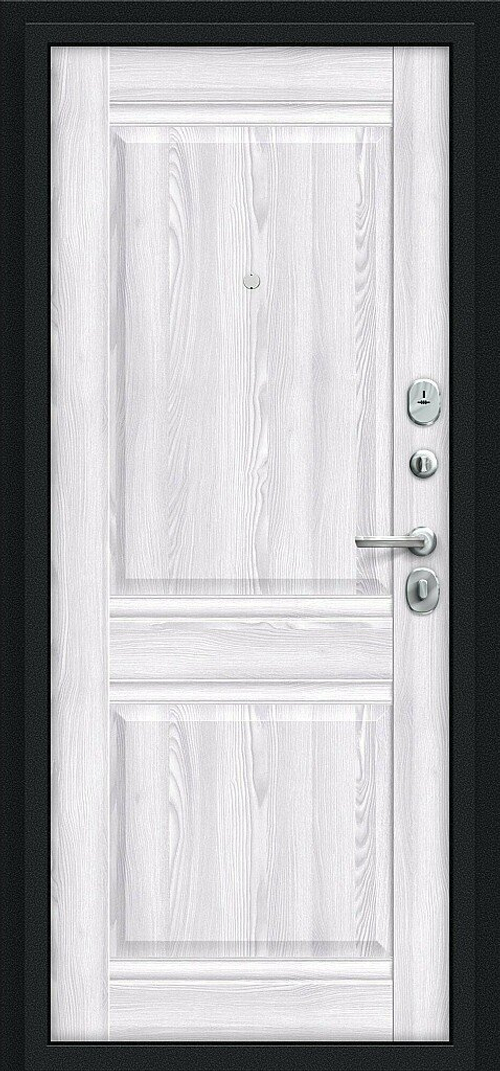 Некст Kale Букле черное/Riviera Ice 205*96 правое