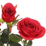 Цветочная композиция «Весенняя рапсодия» 14*23см Роза красная