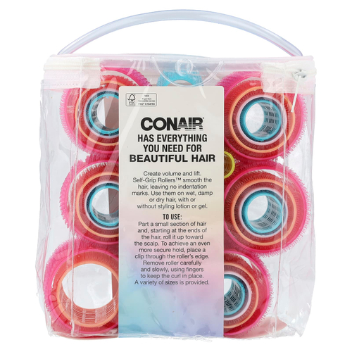 Conair, Self Grip Rollers ™, для объемных локонов, 31 шт.