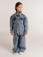Жакет джинсовый NEZABUDKA CHILD, синий