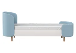 Кровать подростковая KIDI Soft размер L (голубой)