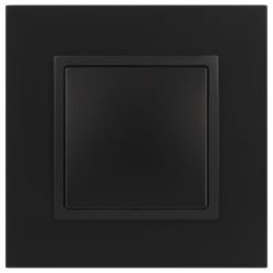 Переключатель ЭРА Elegance 14-1103-05 10АХ-250В IP20 антрацит | Эра Elegance