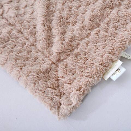 Плед 160х220 Sofi De MarkO Аврил розовый