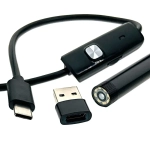 Эндоскоп , гибкая камера для труднодоступных мест с переходником TYPE-C 1М.