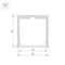 Профиль Arlight ARH-POWER-W35-2000 ANOD 016138