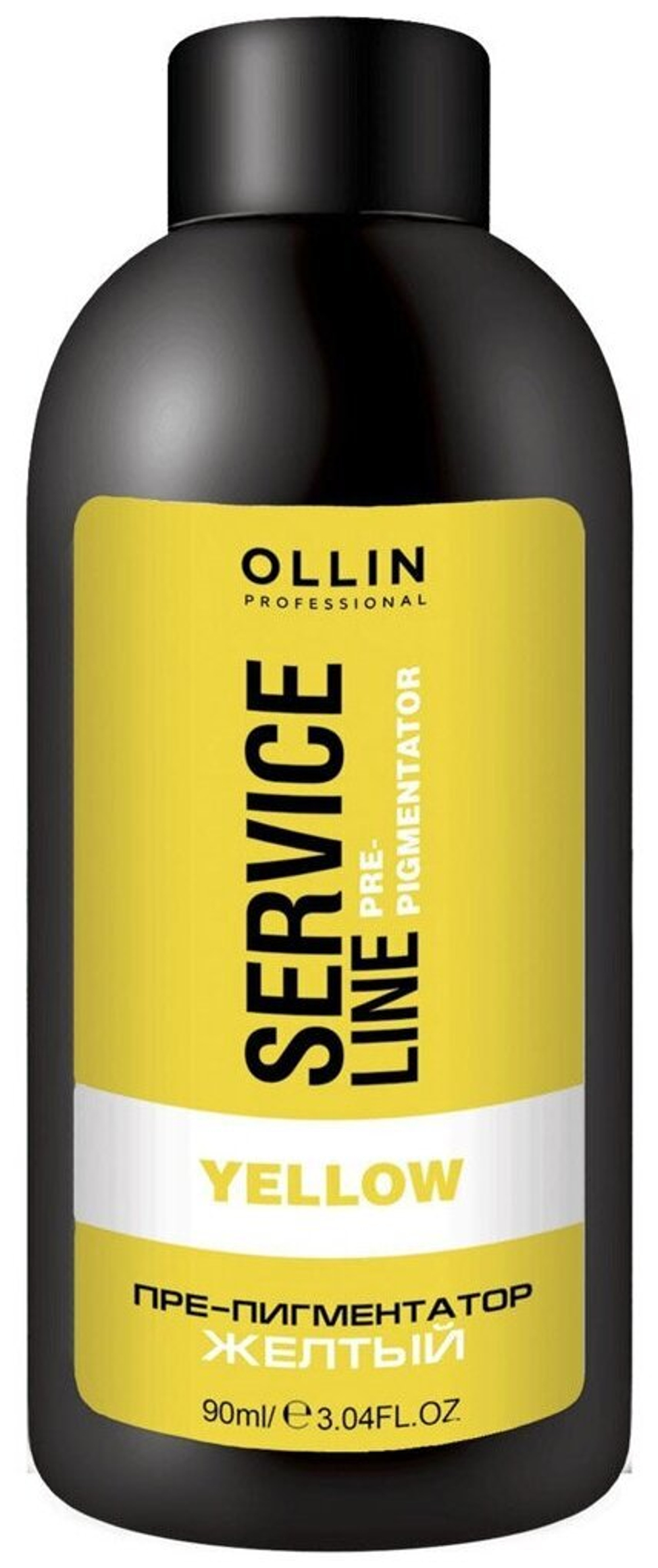 OLLIN SERVICE LINE Флюид-препигментатор желтый 90мл/ Yellow Fluid-Pre-Color