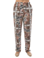 Брюки Б-18/леопард-тигровый