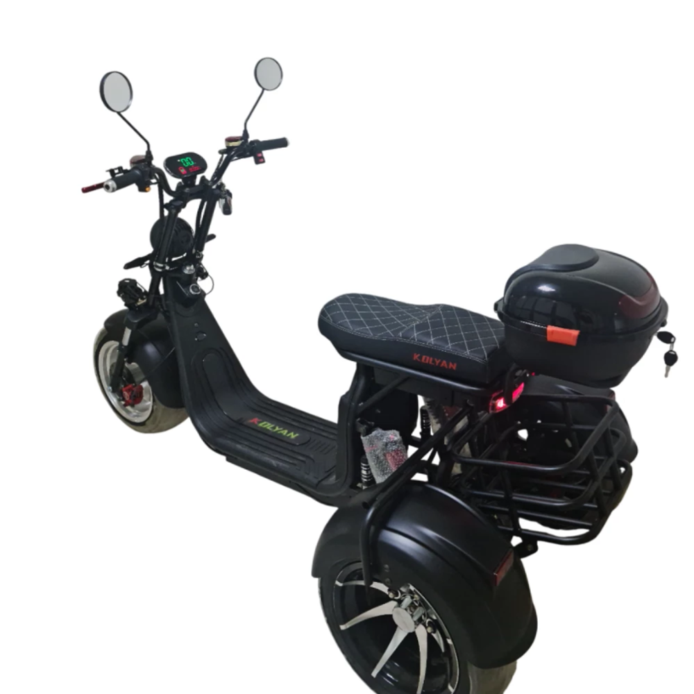 Электроскутер TRIKE KOLYAN черный матовый