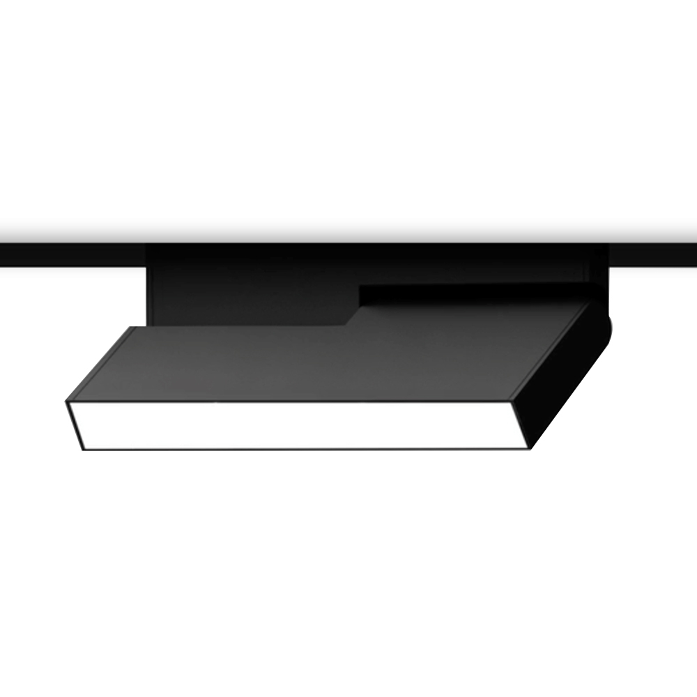 Светильник светодиодный трековый для шинопровода Magnetic GL4059 BK черный IP20 6W 4200K 48V 115*22*105