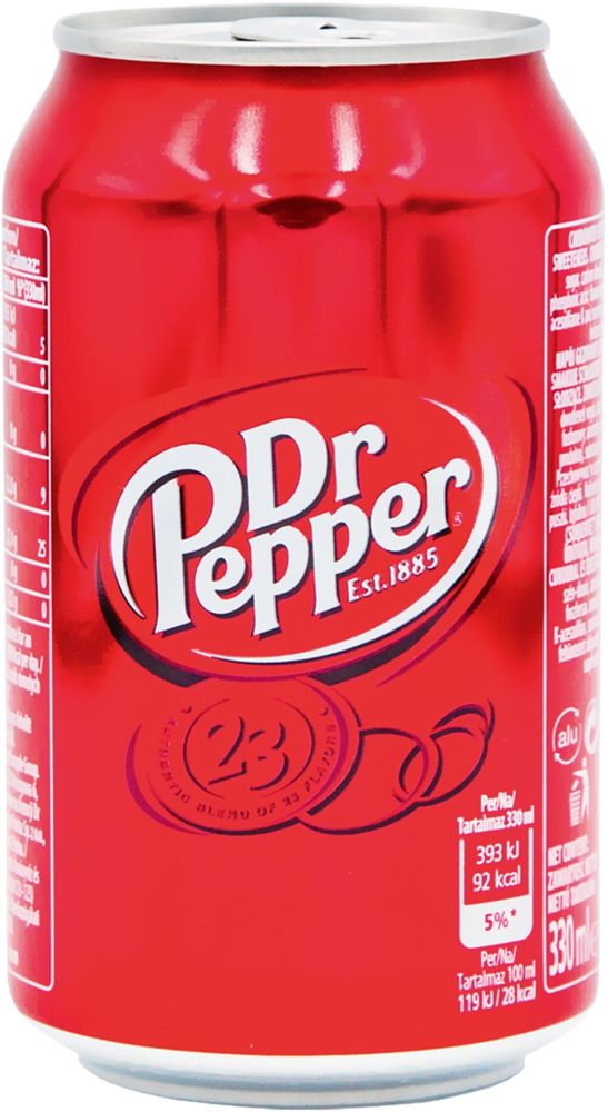 Напиток газированный, б/а Dr Pepper, 330 гр