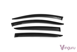 Дефлекторы окон Vinguru RENAULT Fluence Sd 2009-2013, 2013-2017 , накладные, AFV85909