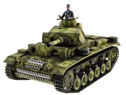 Р/У танк Taigen 1/16 Panzerkampfwagen III (Германия) HC (для ИК танкового боя) V3 2.4G RTR