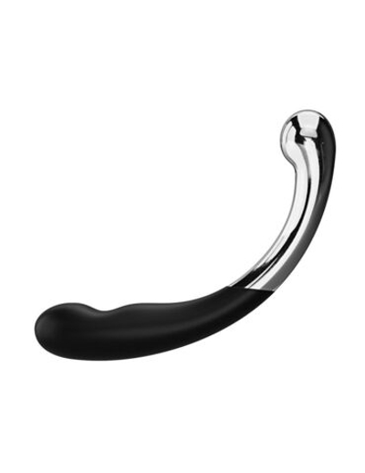 Двусторонний стимулятор Sweet Pressure - 23 см. (Цвет: черный)