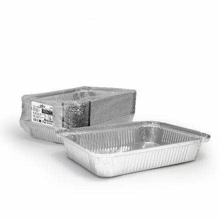 Форма алюм 1040мл без крышки 220*170*35 (25шт)/400 402-678