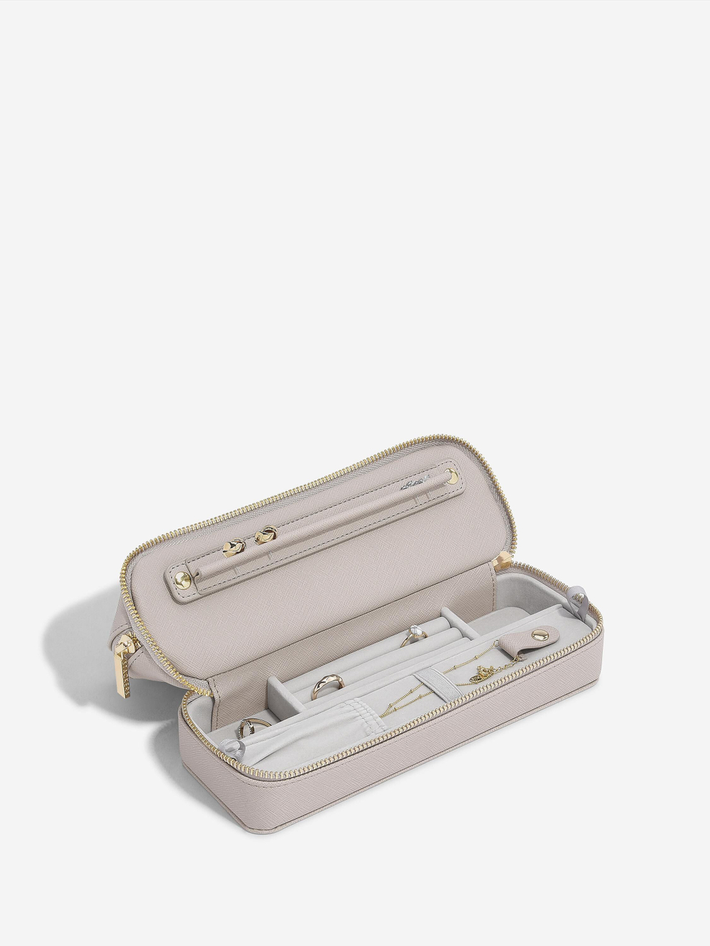 Stackers Органайзер для украшений и косметики Cosmetic and Jewellery Bag - White Pebble