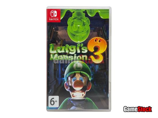 Luigis Mansion 3 (Nintendo Switch, Английская версия, Б/У)