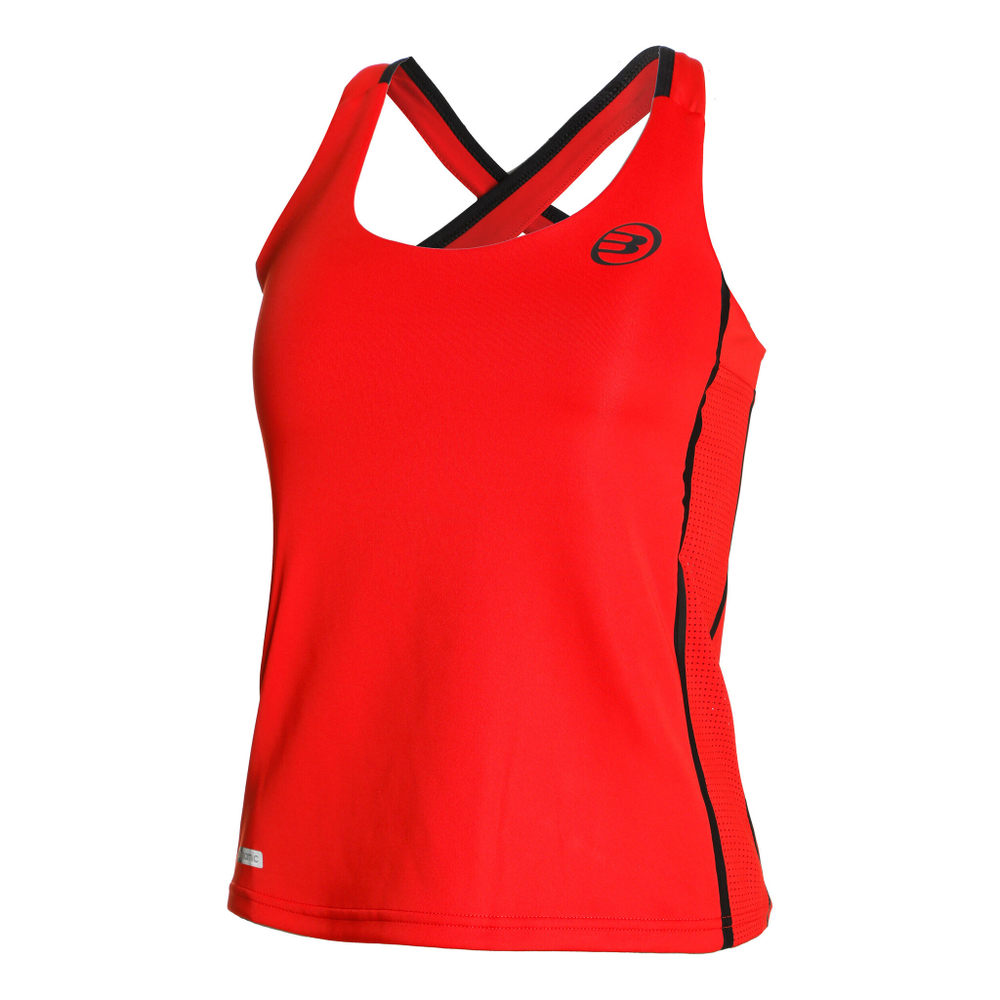 Женская теннисная майка Bullpadel Orlas Women - Red