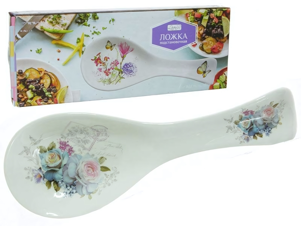Подставка под ложку "Сиреневый букет" (54697)