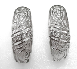 Серьги Эстерелла из серебра 925-й пробы