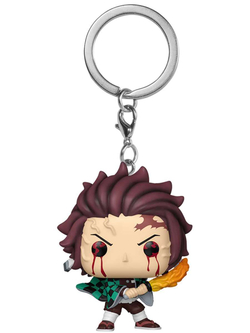 Брелок Funko Pocket POP! Demon Slayer Tanjiro Kamado (Sun Breathing) 85334