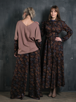 Лонгслив /двустороний/ янтарь