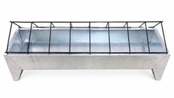 Кормушка металлическая для птиц 13.1 л, длина 63 см