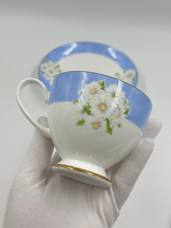 Чайная пара с ромашками Yves Saint Laurent