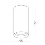 Светильник накладной LED 20W 4000K