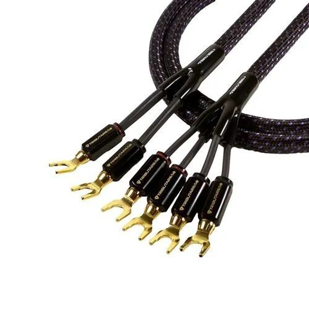 Кабель акустический Tributaries 6BW-L-080D 8 ft. 2,4m (2X4 Spade)