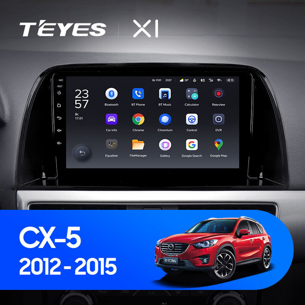 Teyes X1 9" для Mazda CX-5 2012-2015