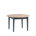 Стол обеденный раскладной «Форест» 90/125 серый 7012/бейц-масло