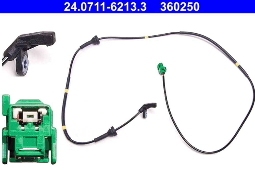 ATE - 24071162133-ATE - Sensor, wheel speed - Povrat artikla narucenog iz Njemacke nije moguc.