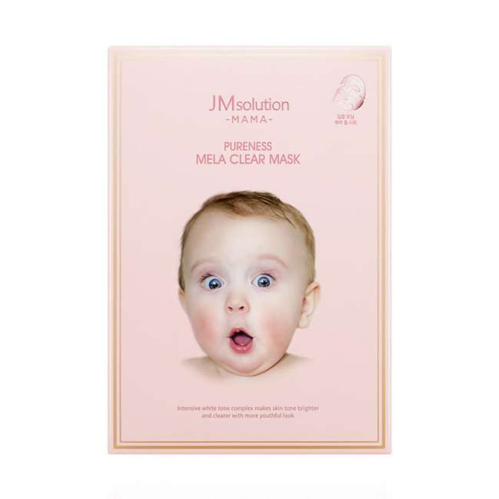 JM Solution Mama Pureness Mela Clear Mask тканевая маска для сухой и чувствительной кожи