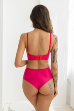 Трусы Kris Line Juicy стринги High Waist (фуксия)