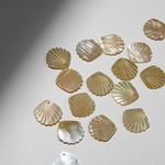 Ракушка из золотистого перламутра речных ракушек, 18мм