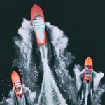 Постер Print Riva speedboats арт.116643