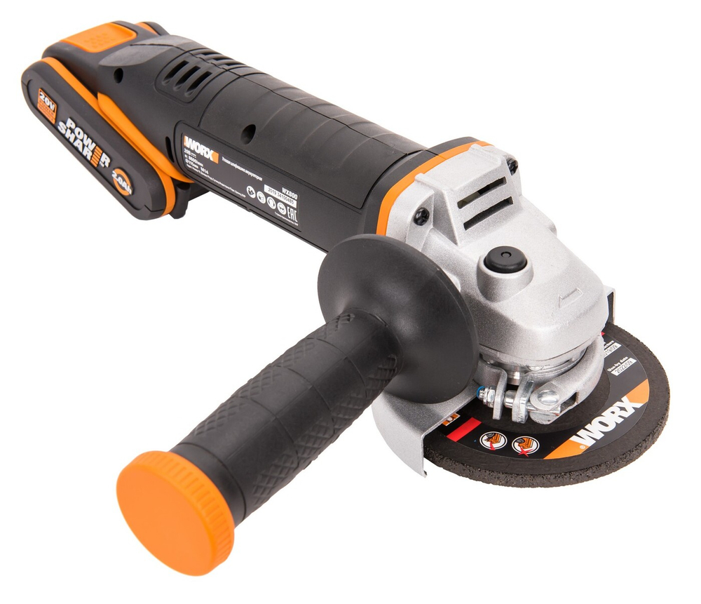 Угловая шлифмашина аккумуляторная WORX WX800