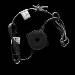 Тороидальный трансформатор 30W. с выпрямителем для нитей 24В., до 600 LED, провод черный каучук, IP65, Beauty led (T24-30)