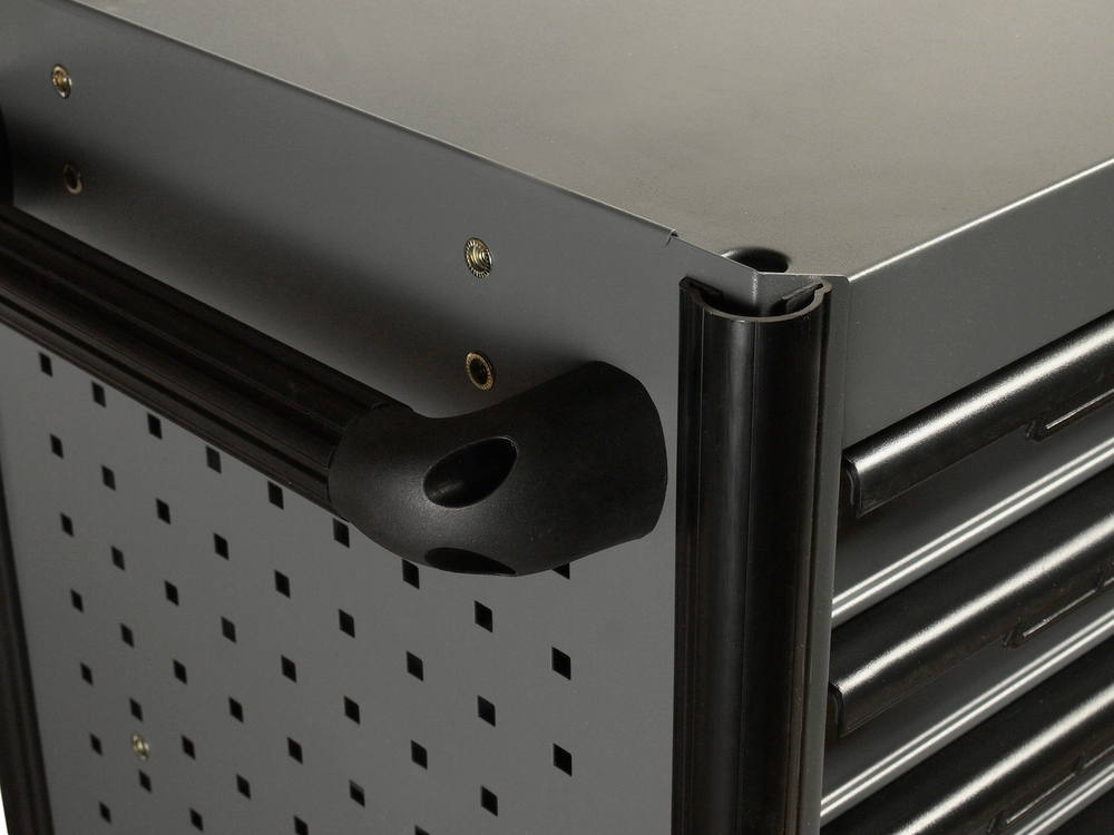 Тележка инструментальная 7 секций (JTC-5021) с набором инструментов 225 предметов JTC