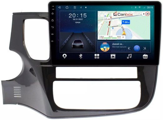 Магнитола Mitsubishi Outlander 3 2012-2022 - Canbox 10-493 Android 10, 8-ядер, SIM-слот