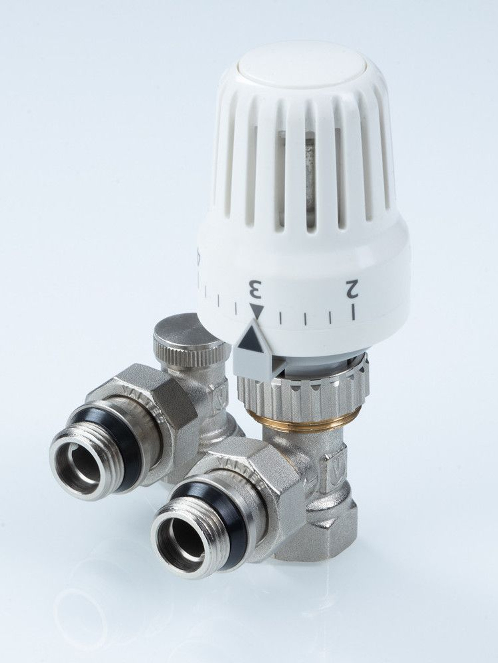 Комплект термостатический для радиатора 1/2" угловой VALTEC (VT.045.N.04)