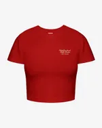 Топ Called a Garment Dealer women's гранат