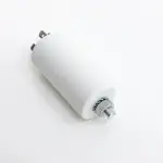 Пусковой конденсатор CBB60 10 мкФ+/-5% 450 цилиндрический, в пластиковом корпусе со шпилькой дна, с клеммами