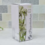 Ваза для цветов бочка Н26 D12 эконом роспись 66/79