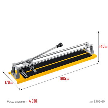 STAYER 600 мм, 16 мм, усиленный плиткорез (3305-60)