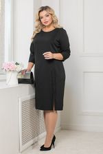 Платье 1091 черный Novita (Акция)