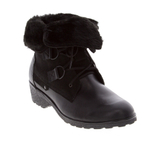 571401 Ботинки женские черные