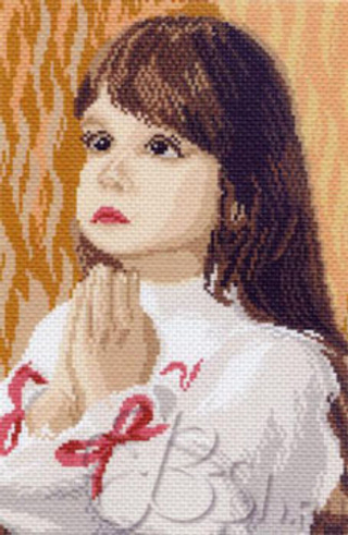 "Молитва"-0878 канва с рисунком