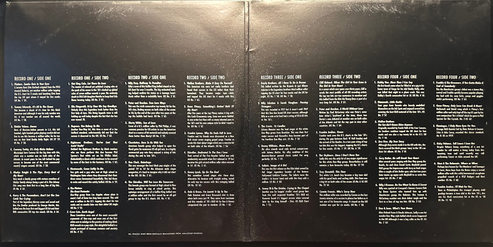 Сборник Halfway To Paradise 4LP (Англия 1990г.)