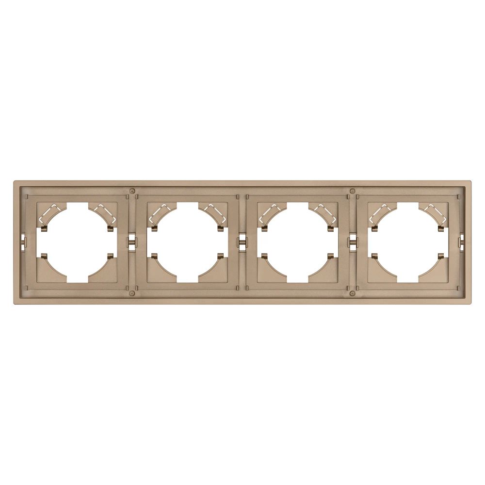 Рамка пластиковая FRM-TENDO-PL-4-GD (Arlight, Песочный) 053850